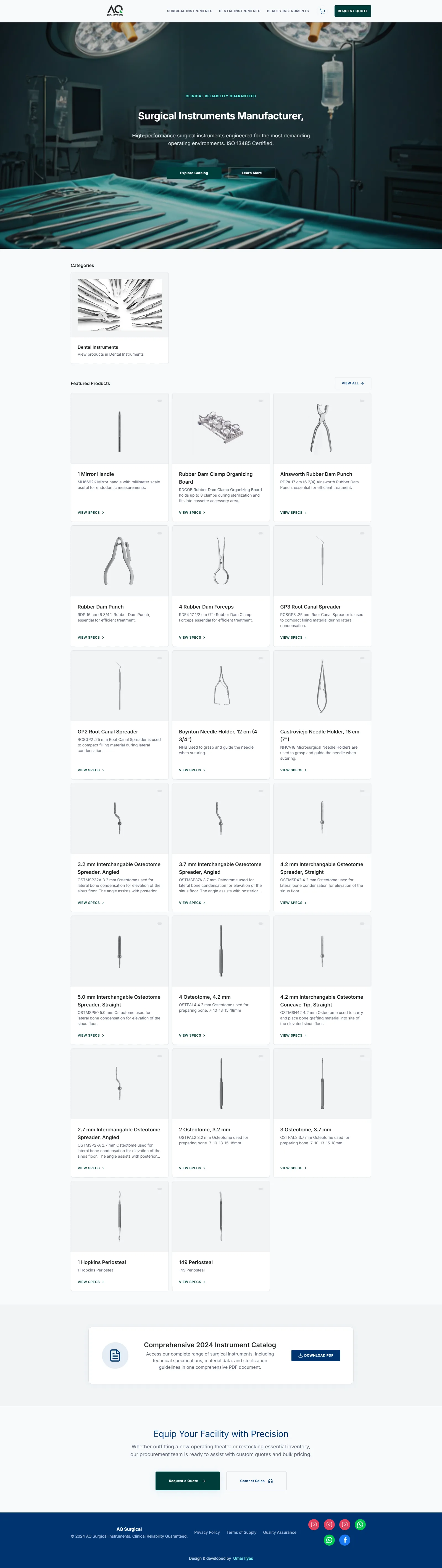 AQ Surgical desktop interface