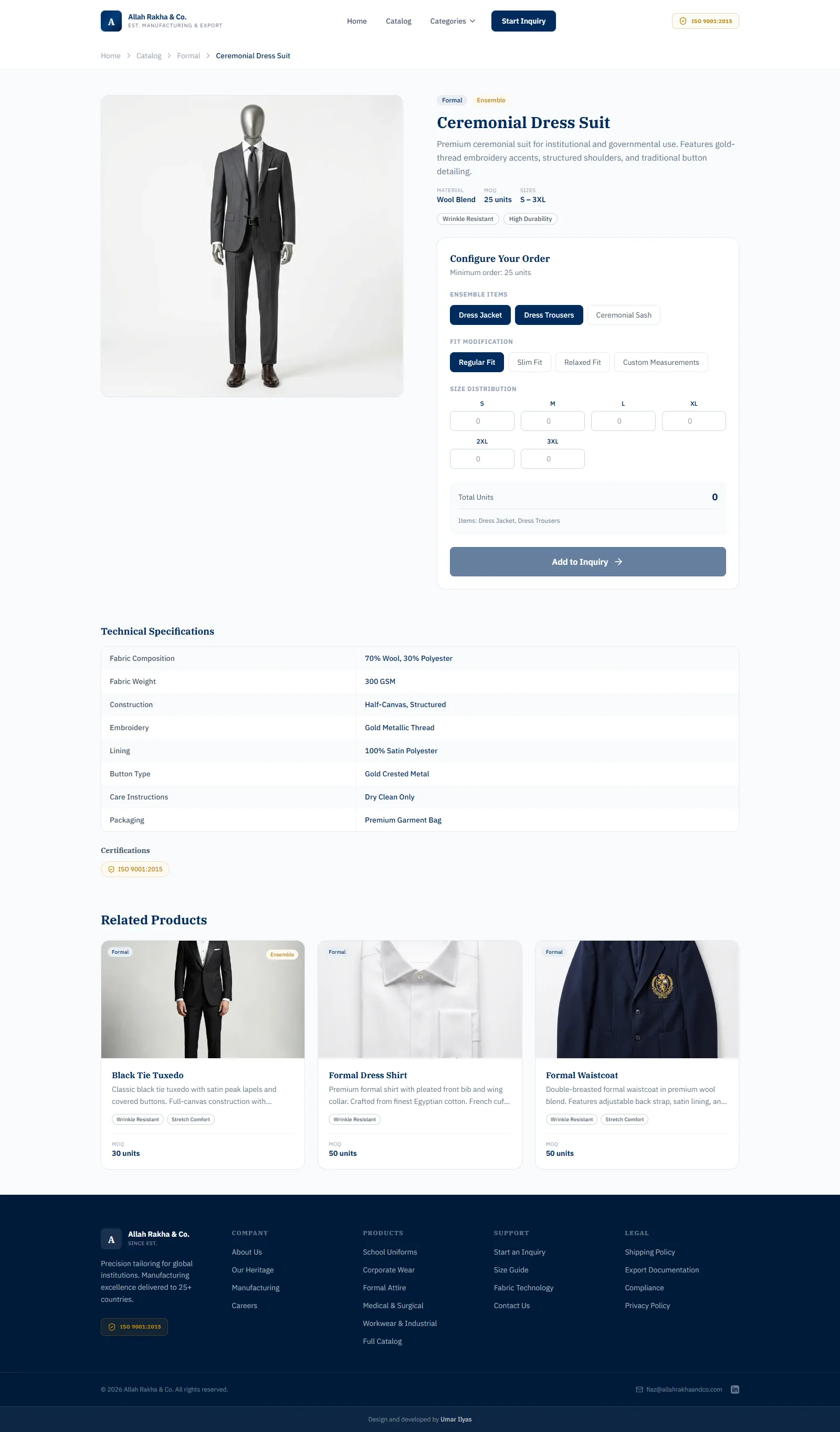 ARC — Product Detail Page