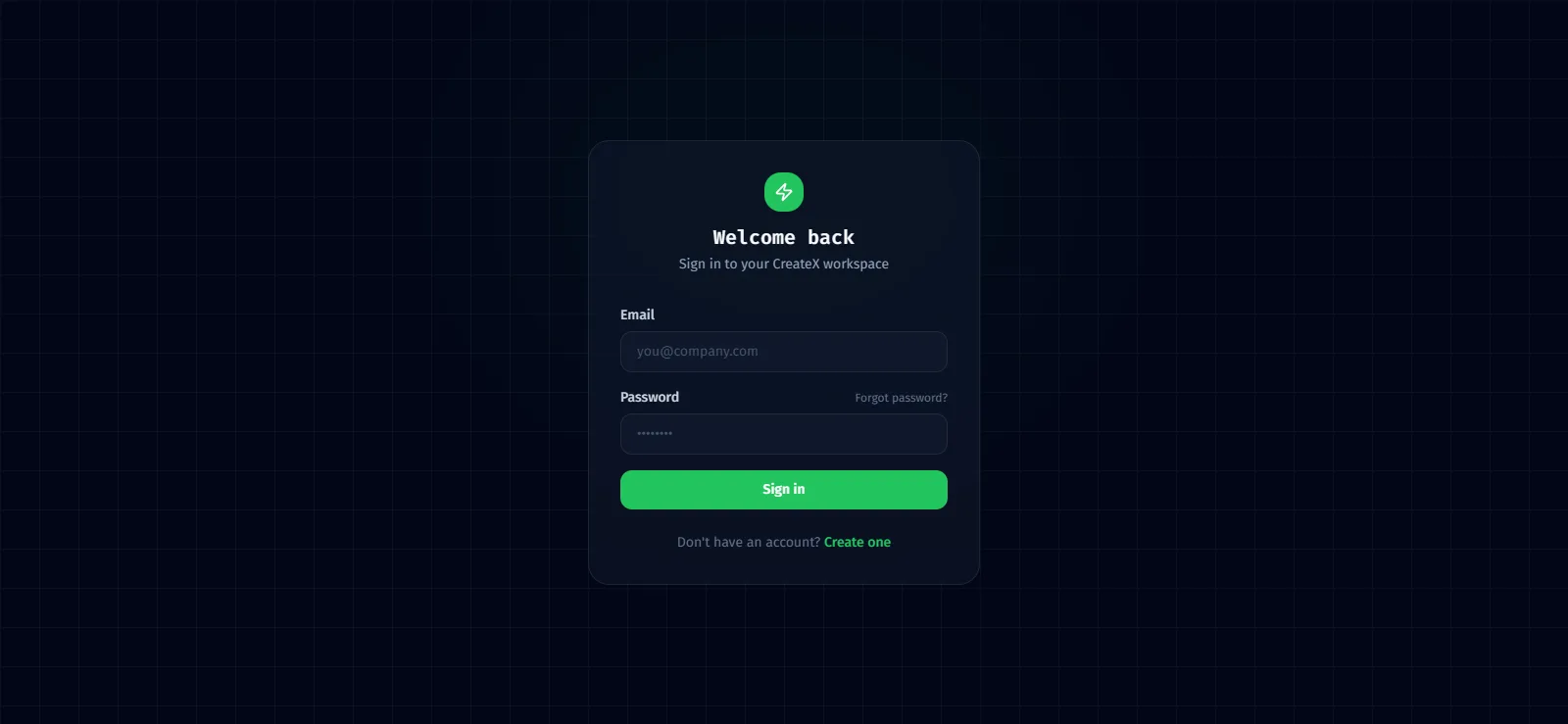 PM Chatbot — Login